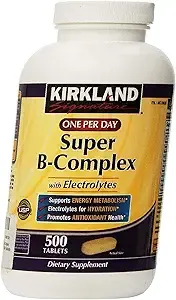 Kirkland Signature One per Day Super B-Complex with Electrolytes,500